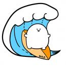 ラバーストラップ なみのり
